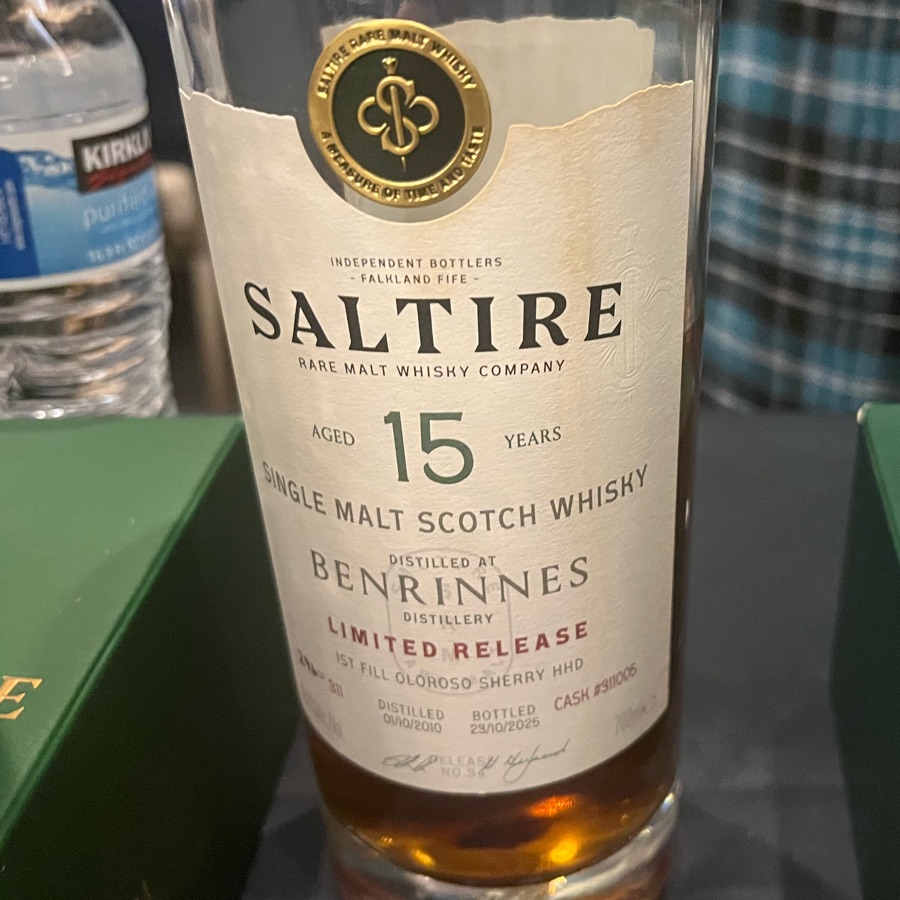 Benrinnes 2010 15 Years (Saltire)