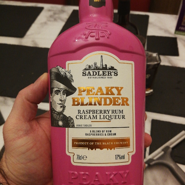Peaky Blinder Raspberry Cream Liqueur