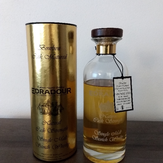 Edradour Natural Cask Strength 9th Release 2003