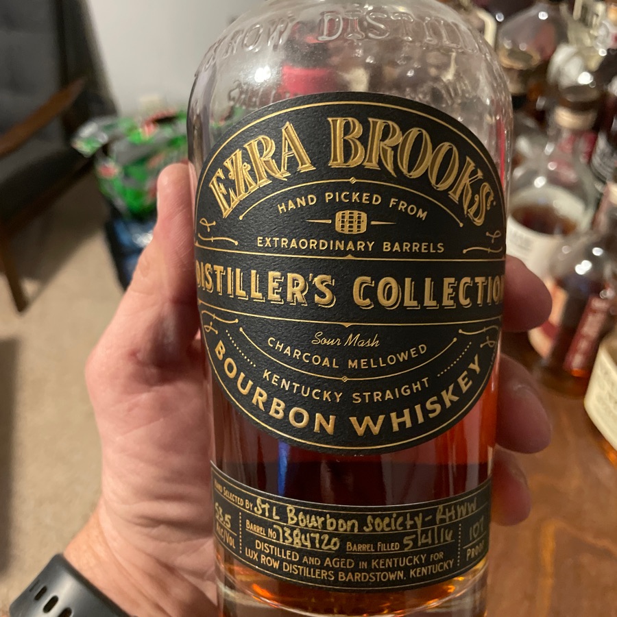 Ezra Brooks distillers collection STLBS