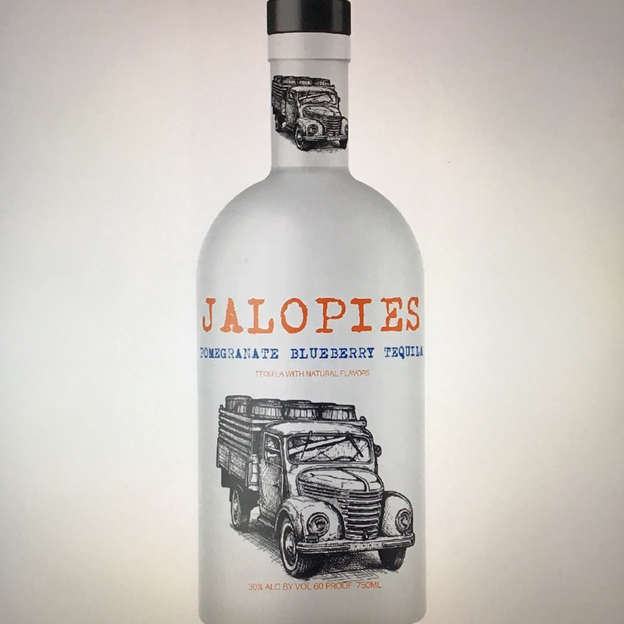 Jalopies Pomegranate Blueberry Tequila