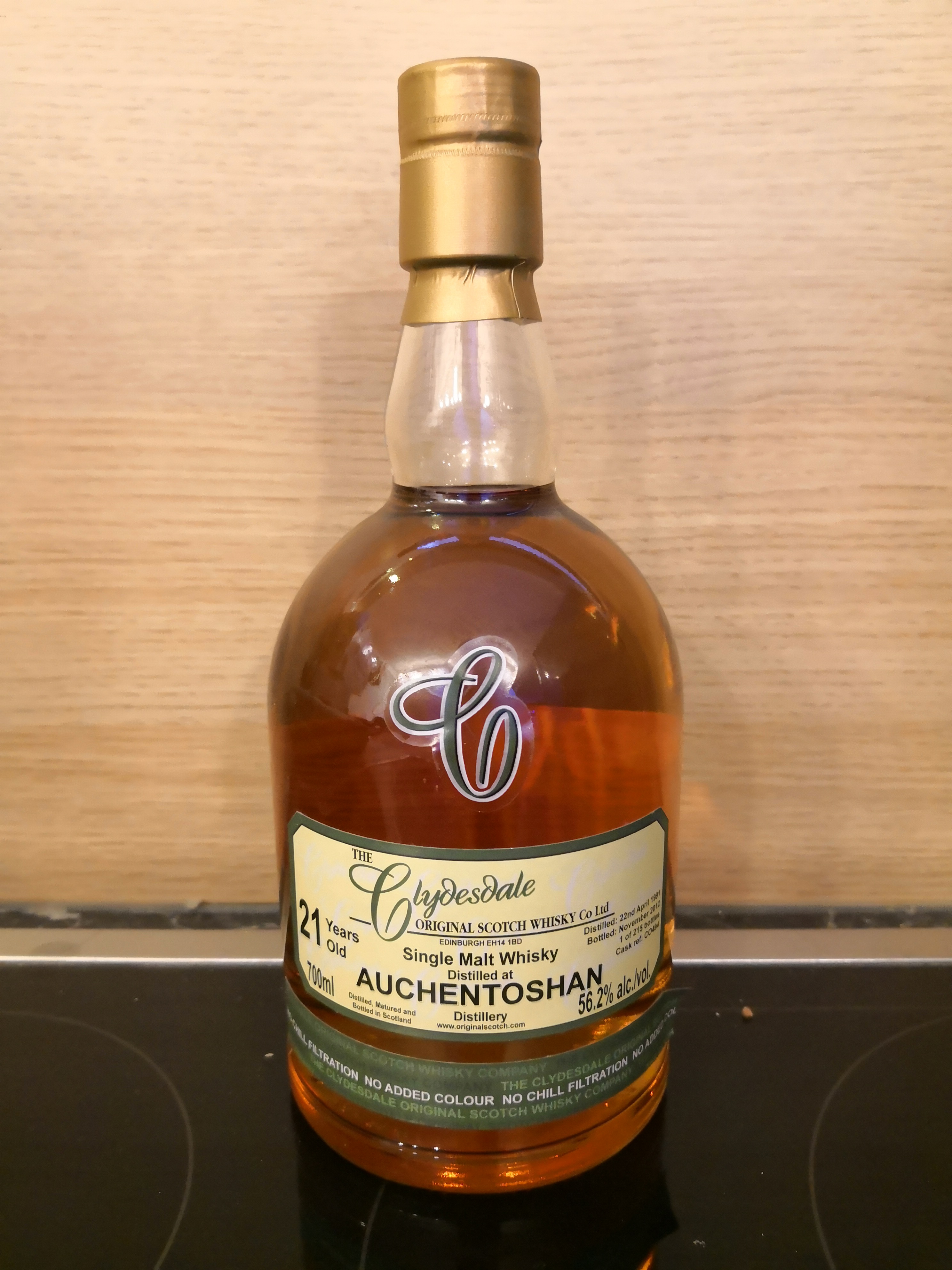 The Clydesdale Auchentoshan 21