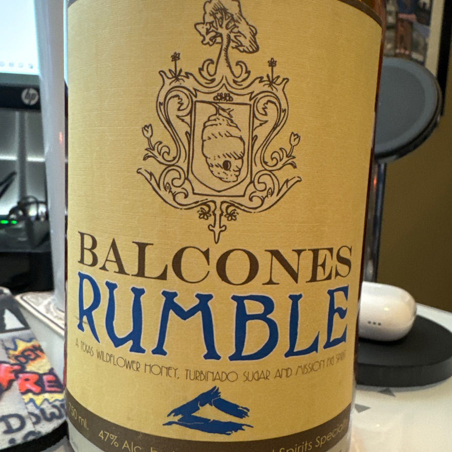Balcones Rumble - Old Label - Chip Tate - R14-6 - 7/11/14