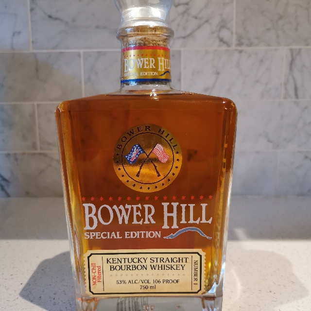 Bower Hill Kentucky Straight Bourbon Whiskey Special Edition Number 1