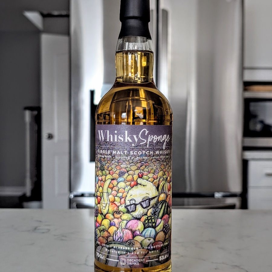 Whisky Sponge Auchentoshan 1991 31 Year Single Malt Scotch Whisky