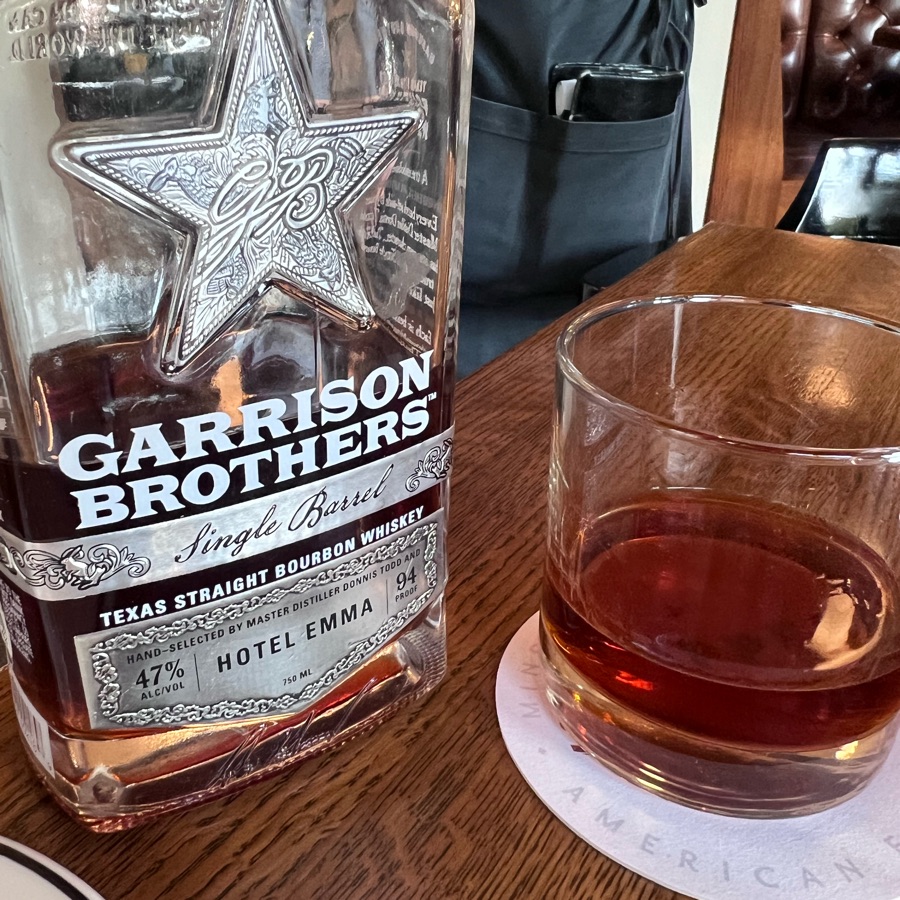 Garrison Brothers Single Barrel Texas Straight Bourbon Whiskey (Hotel Emma)