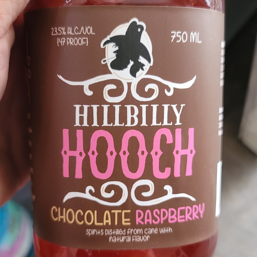 Hillbilly Hooch Chocolate Raspberry Moonshine