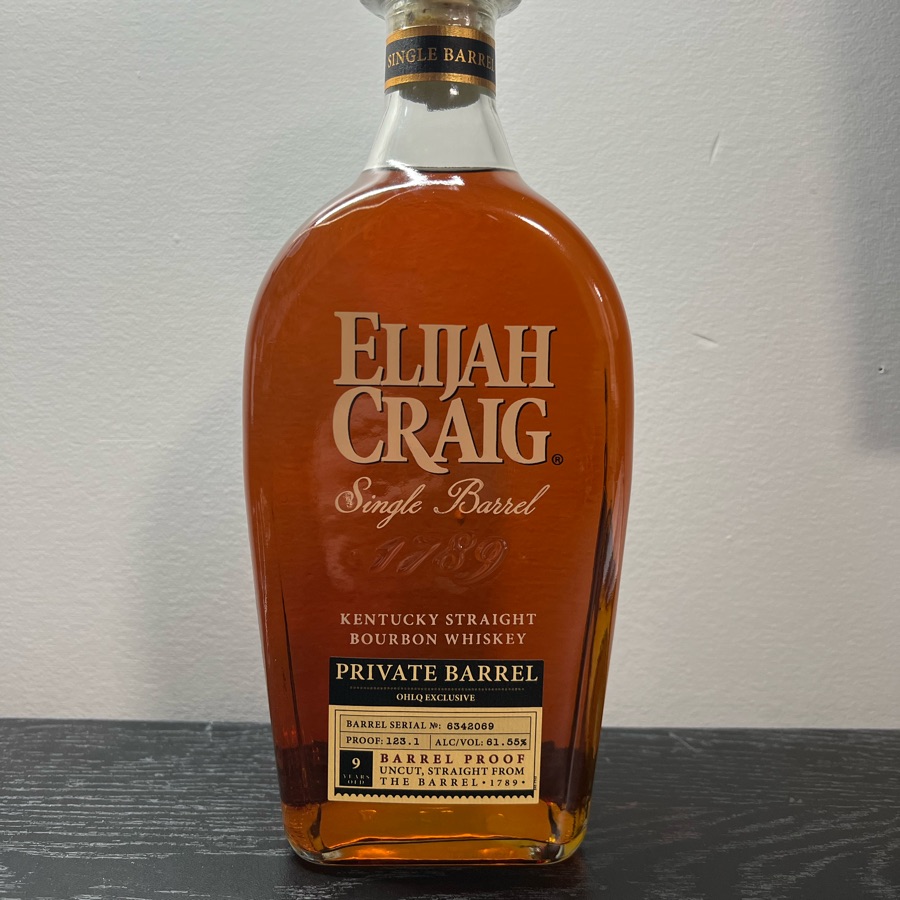 Elijah Craig Private Barrel: OHLQ