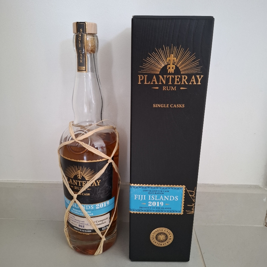 Planteray Fiji 2019 70cl 45.5° Single Cask n°02 Comptoir Irlandais limited edition