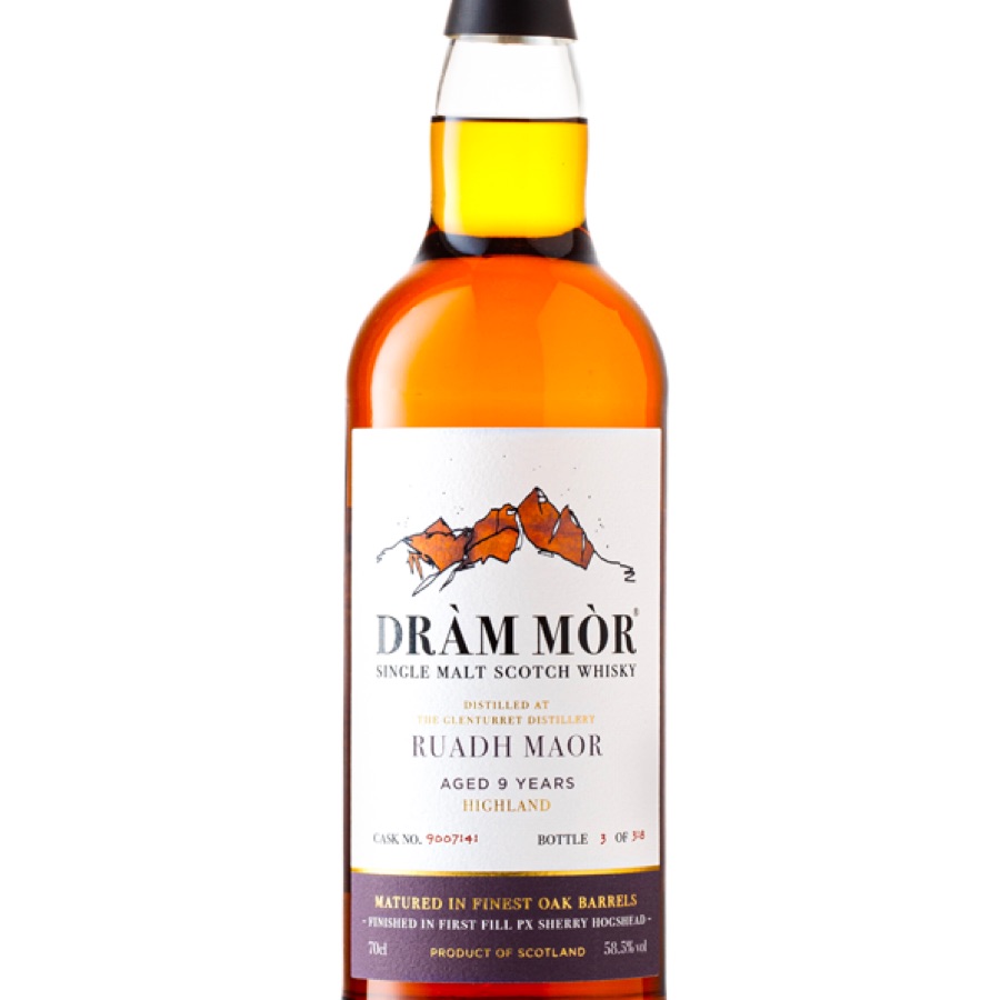 Dràm Mòr Ruadh Maor 2013
9 year old single malt