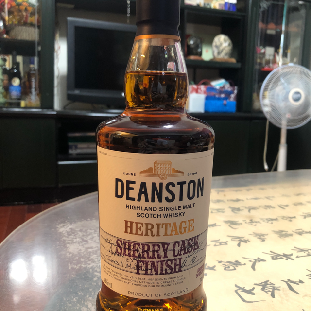 Deanston heritage sherry cask finish