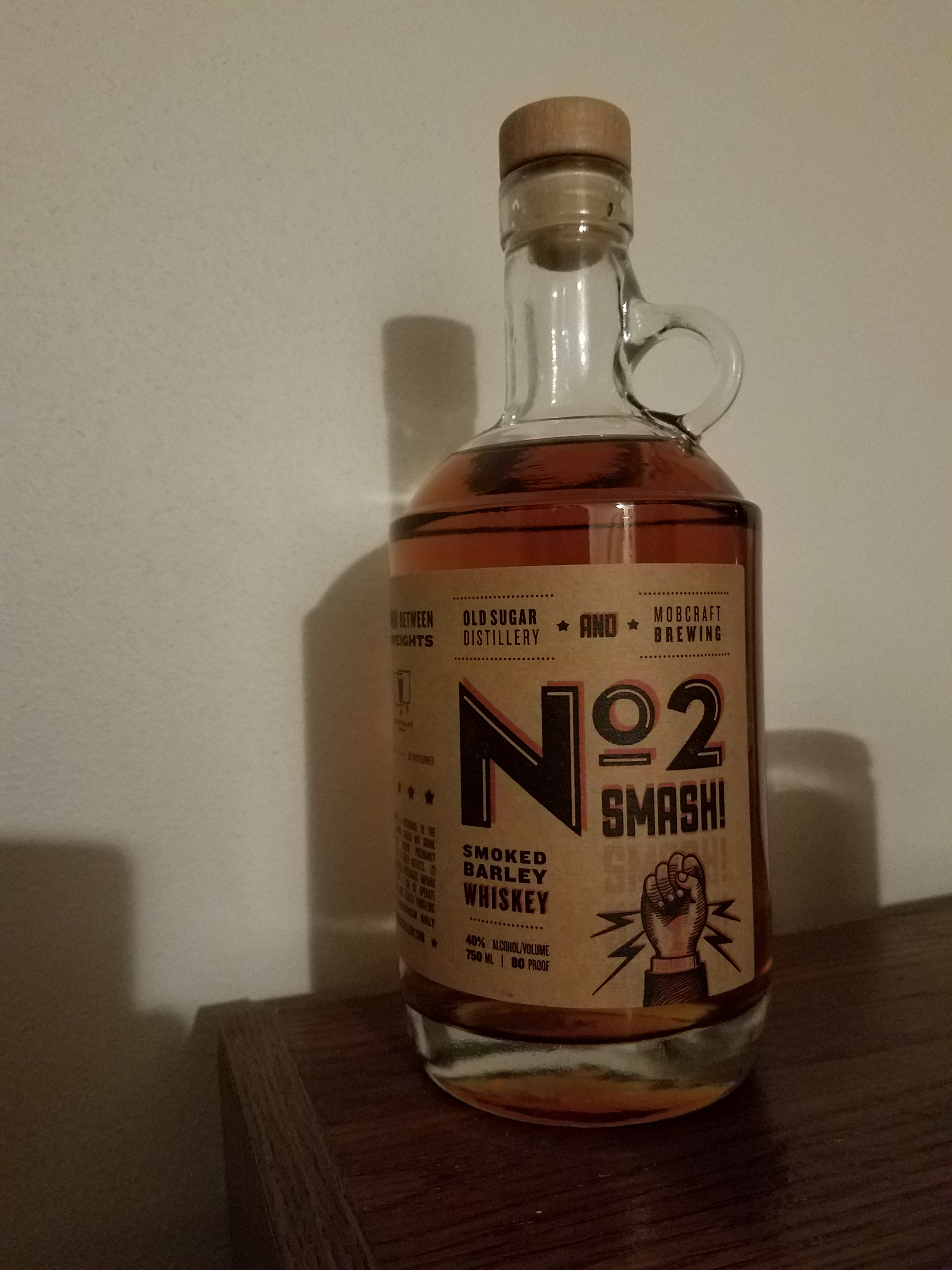 No 2 Smash Smoked Barley Whiskey