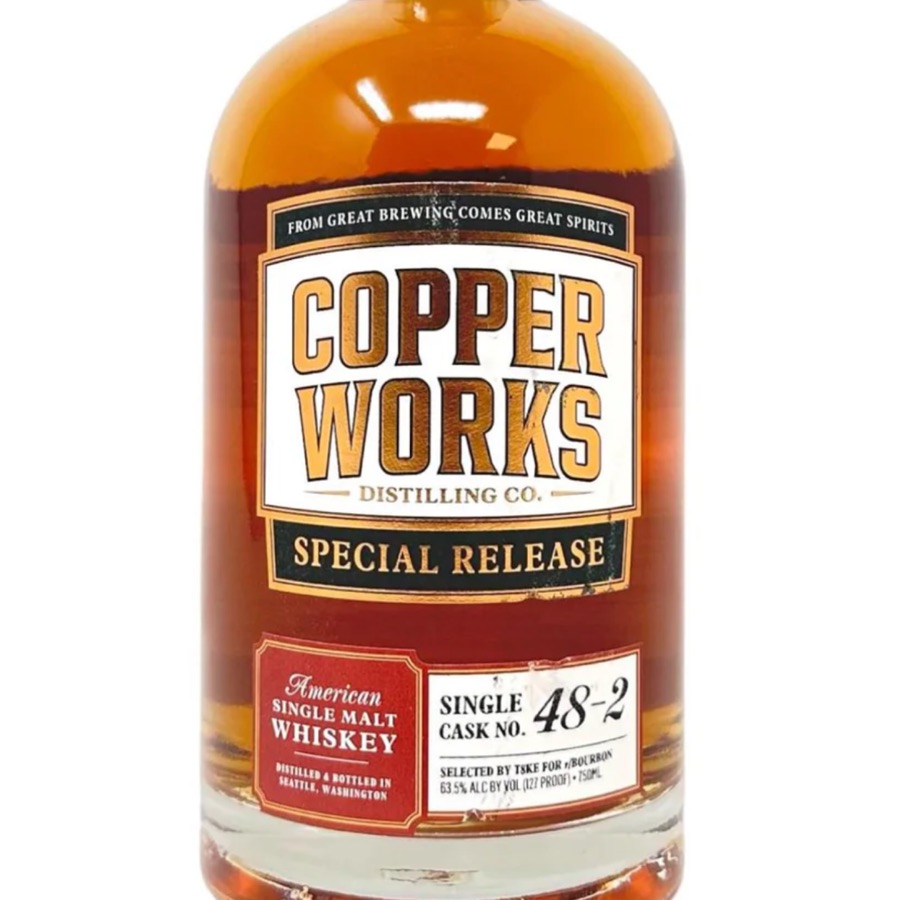Copperworks Single Cask 48-2 (Selected by T8ke for r/Bourbon)