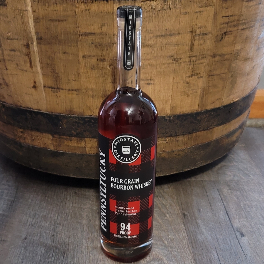 Midstate Distillery Pennsyltucky Four Grain Bourbon