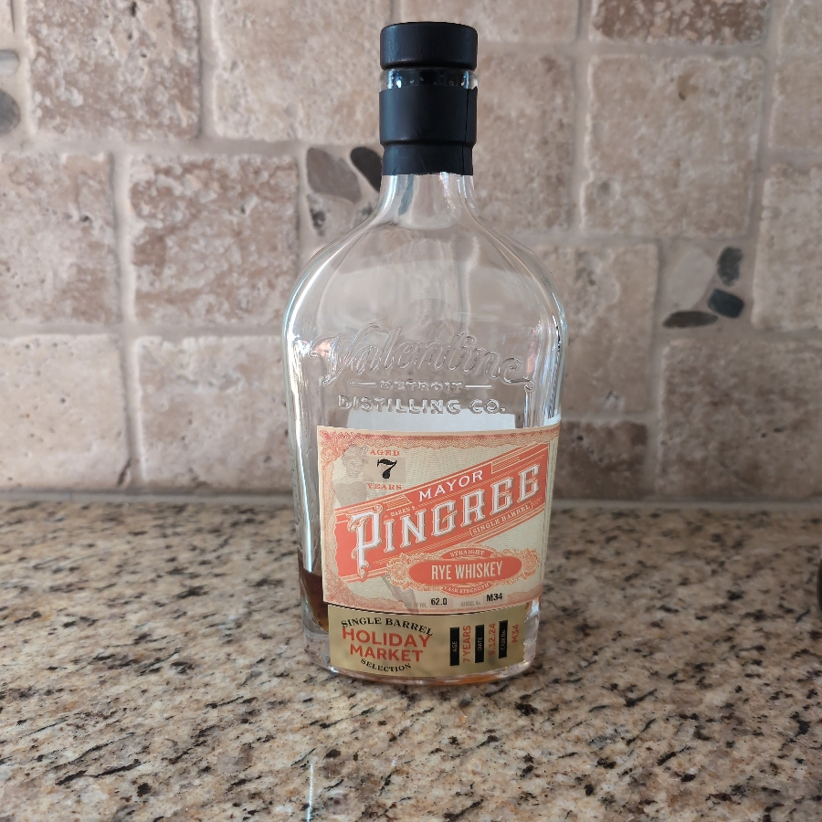 Mayor Pingree Single Barrel 7 Rye Cask Strength