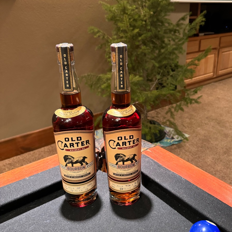Old Carter Straight Bourbon Very Small Batch 1-CO (2023)