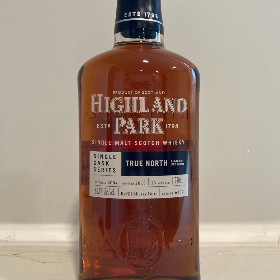 Highland Park 2004 True North 13 Year Single Cask No. 6492