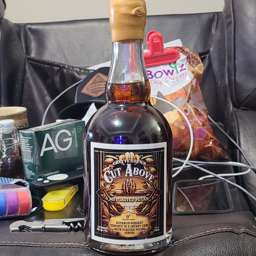 Crittenden's A Cut Above Bourbon Finished in Sherry Cask with Toasted Pecan Staves