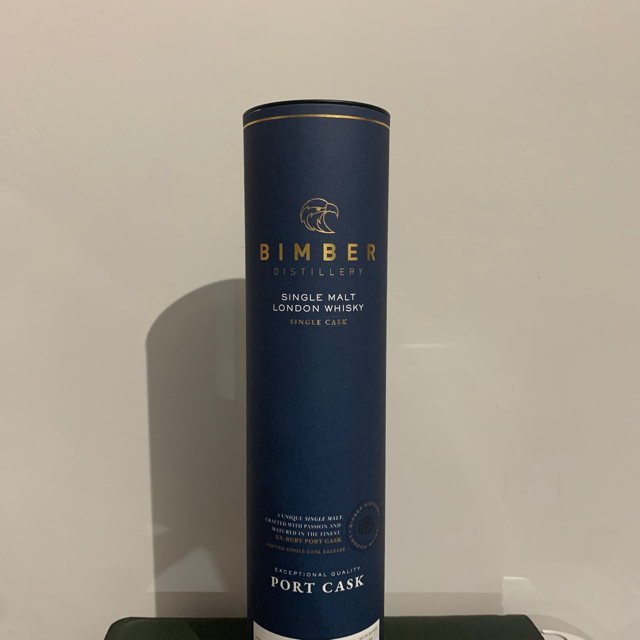 Bimber Ex Ruby Port Cask Limited Single Cask Release cask #43 Feb 2021 (291 bottles)