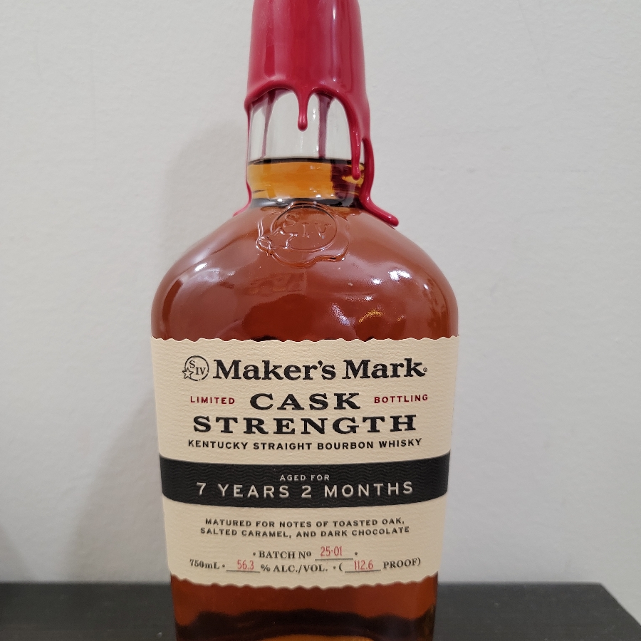 Maker's Mark Cask Strength Batch 25-01 (112.6 Proof)