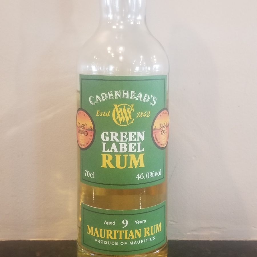 Cadenheads's Green Label Mauritian Rum