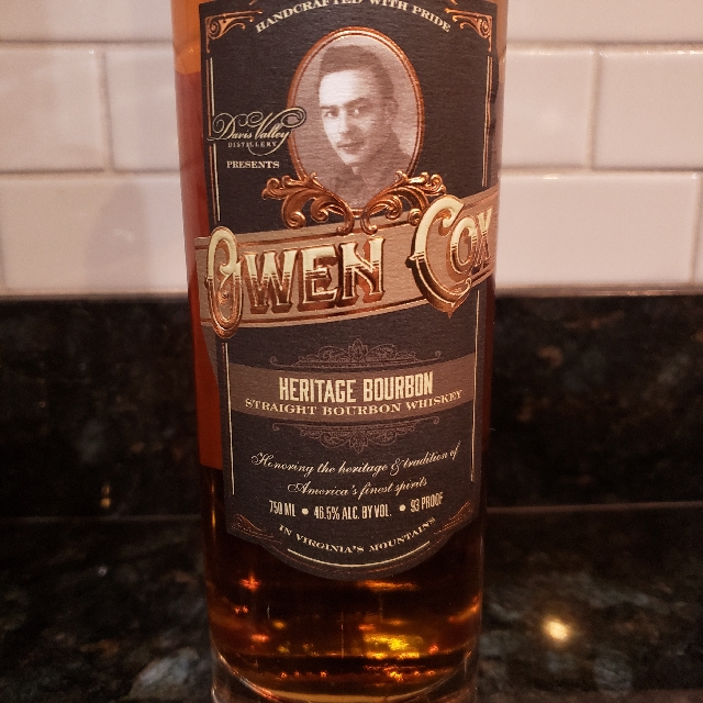 Owen Cox Heritage Bourbon