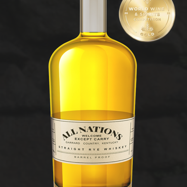 All Nations Straight Rye Whiskey