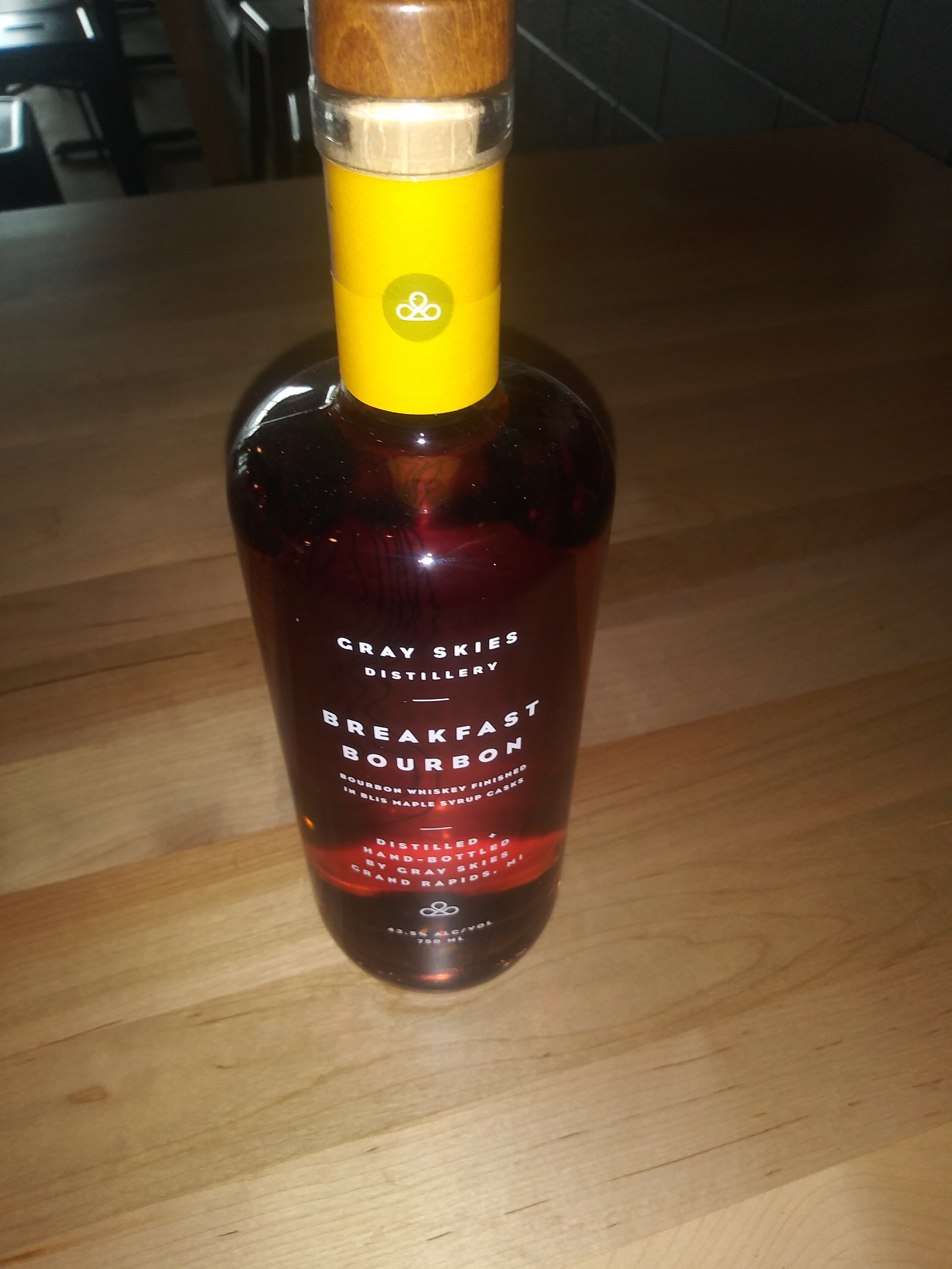 Gray Skies Breakfast Bourbon