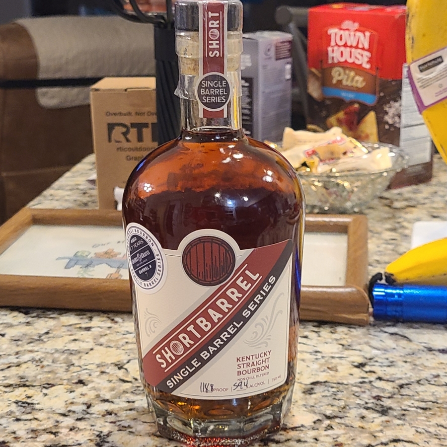 Shortbarrel Single Barrel Bourbon (Grapes & Grains)