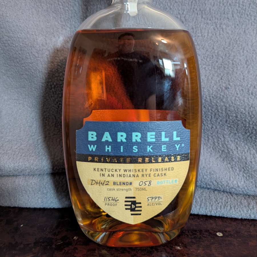 Barrell Whiskey Private Release DH42 - Kentucky Whiskey Finished in an Indiana Rye Cask