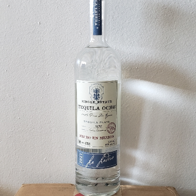 Tequila Ocho Plata La Ladera 2021