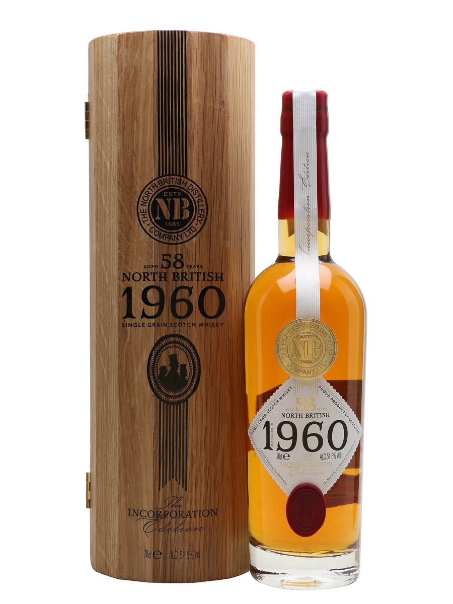 North British 58 Year Single Grain (Incorporation Edition)