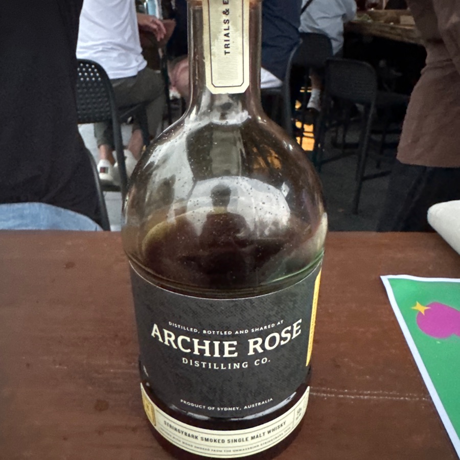Stringybark Smoked Single Malt Whisky