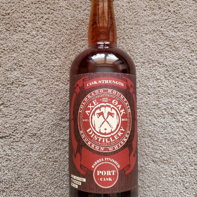 Axe and the Oak Cask Strength Bourbon