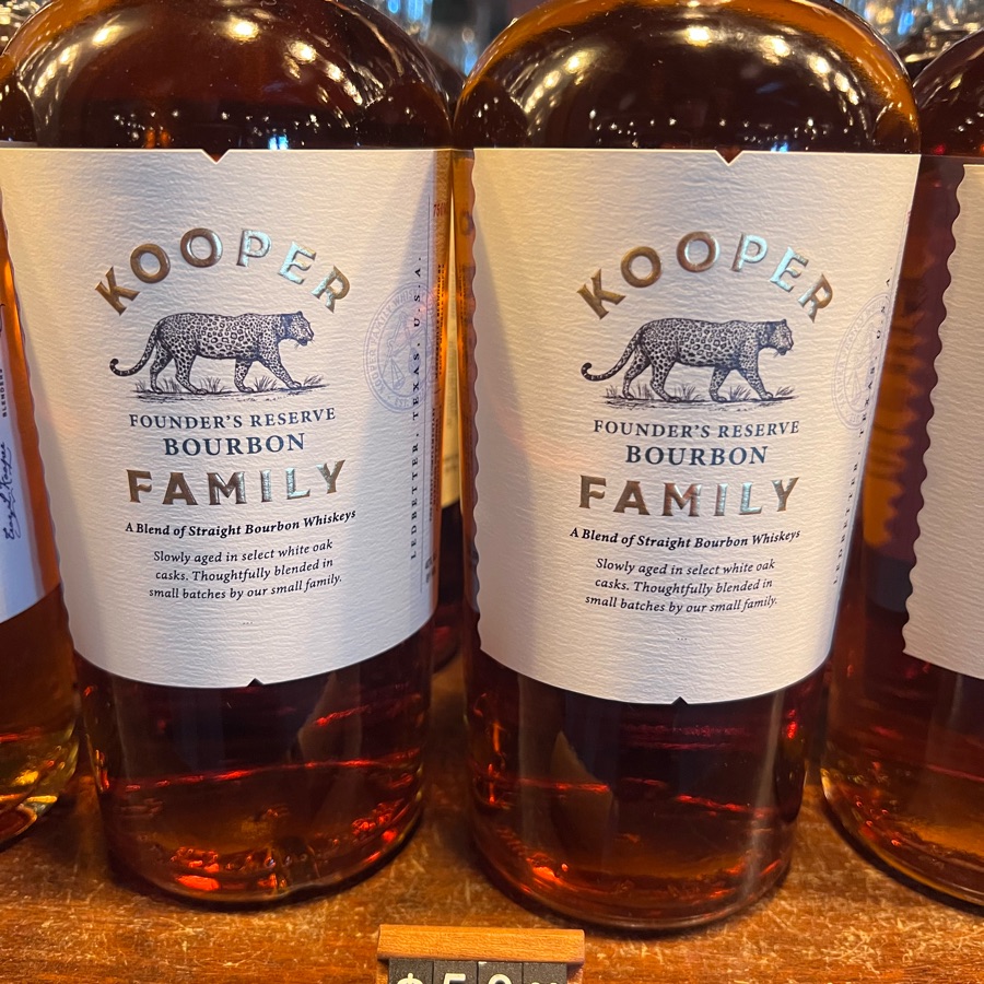 Kooper Family Founder's Reserve Bourbon Straight Bourbon Whiskey