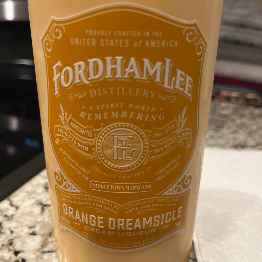 Fordhamlee Orange Dreamsicle