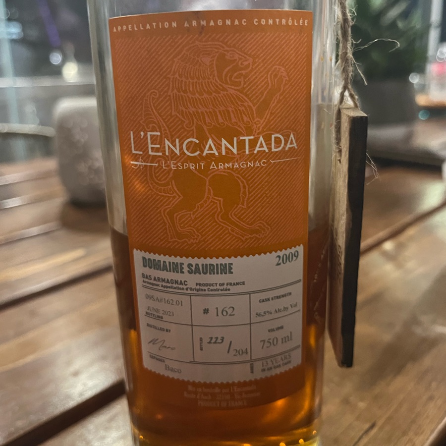 L'Encantada Domaine Saurine 2009 13 Years