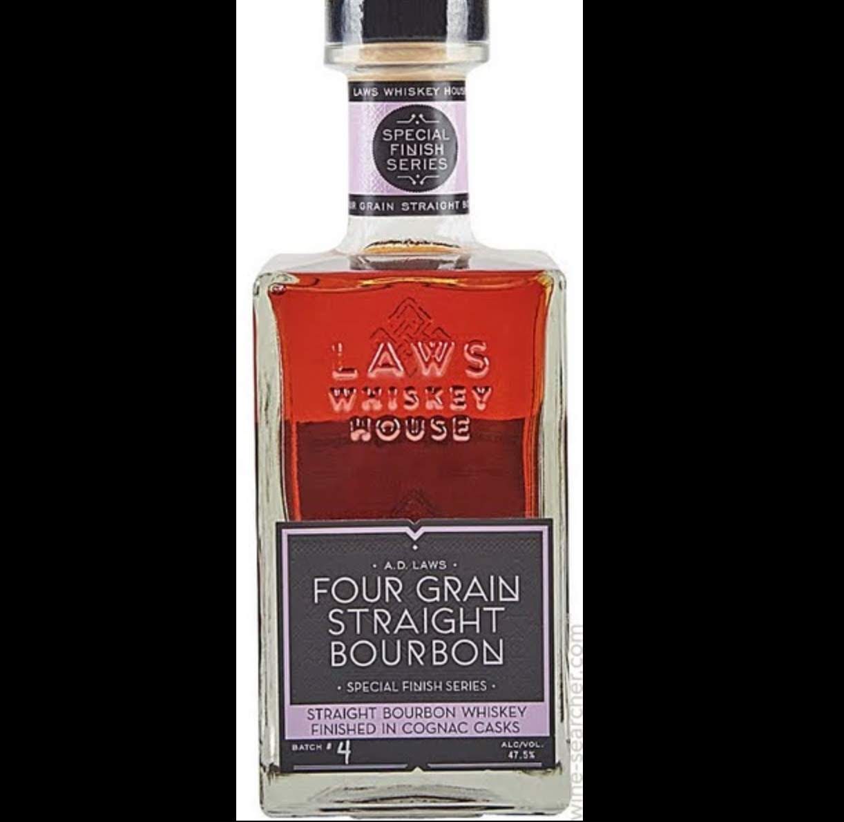 Laws Four Grain Straight Bourbon Cognac Cask Finish (2017 Special Finish Series)