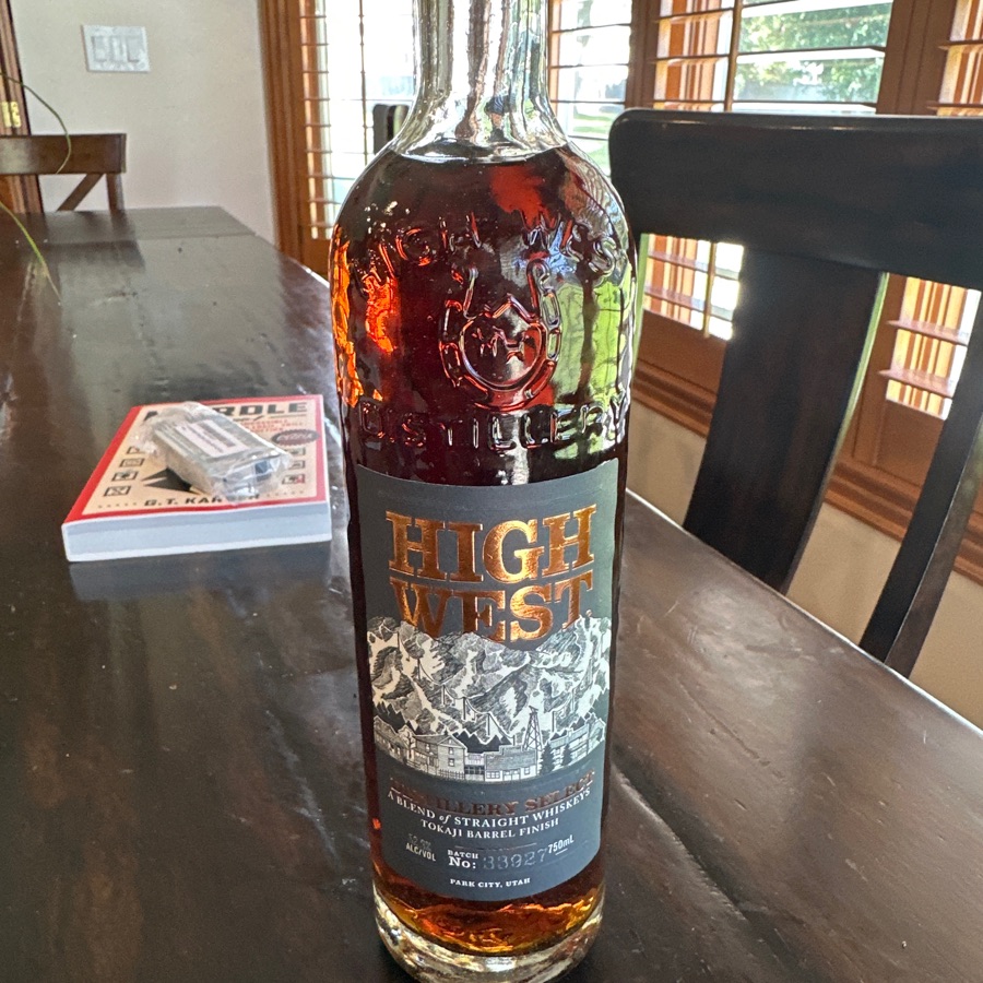 High West Distillery Select Blend of Straight Whiskeys Tokaji Barrel Finish