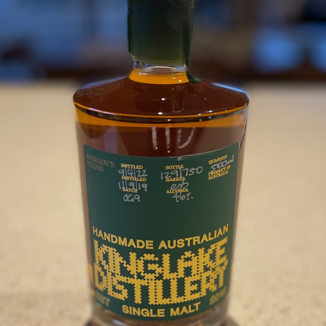 Kinglake Distillery Single Malt