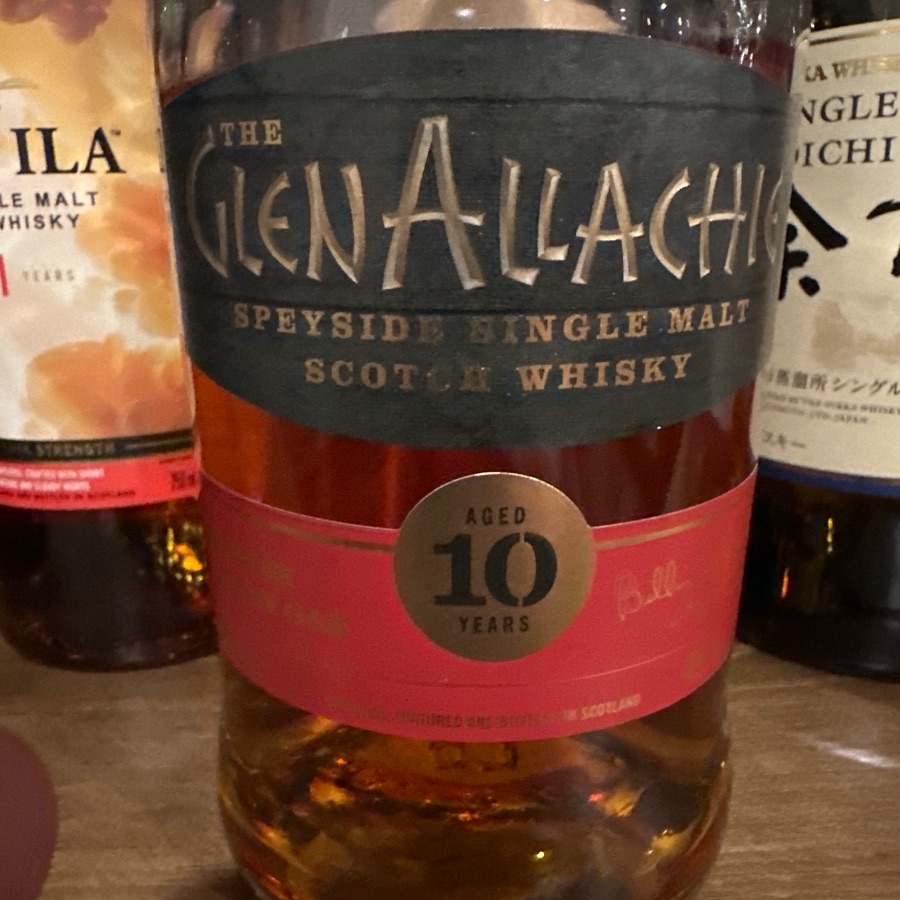 the GlenAllachie 10 year Spanish virgin oak finish