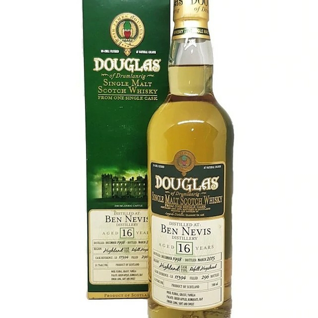 Douglas of Drumlanrig Ben Nevis Cask Strength 16 Year Old Single Cask