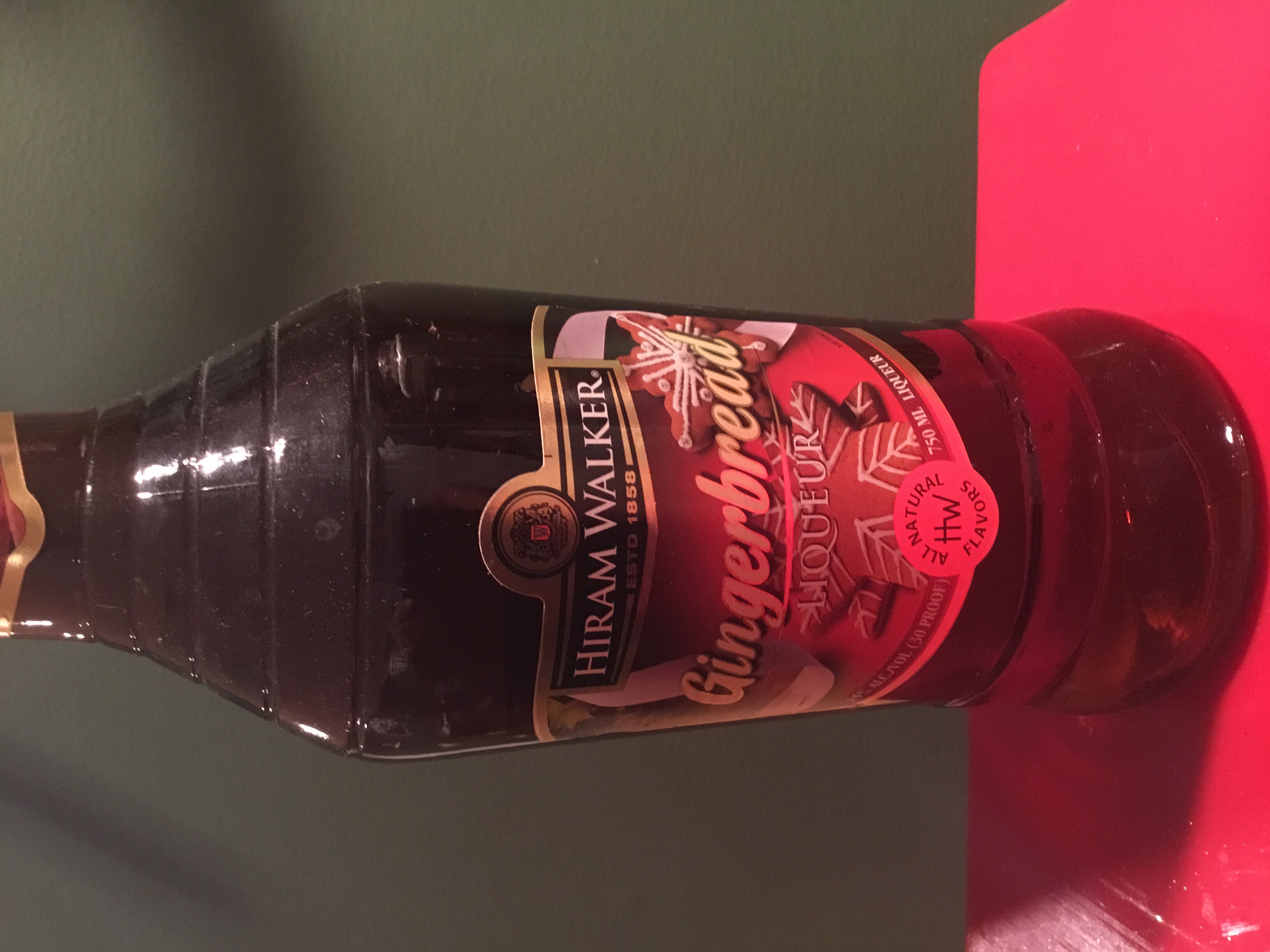 Hiram Walker Gingerbread Liqueur