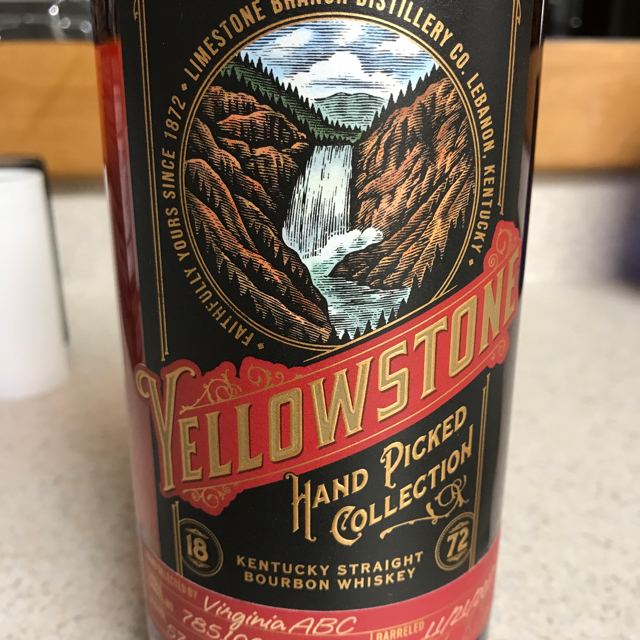 Yellowstone Single Barrel Hand Picked Collection Virginia ABC