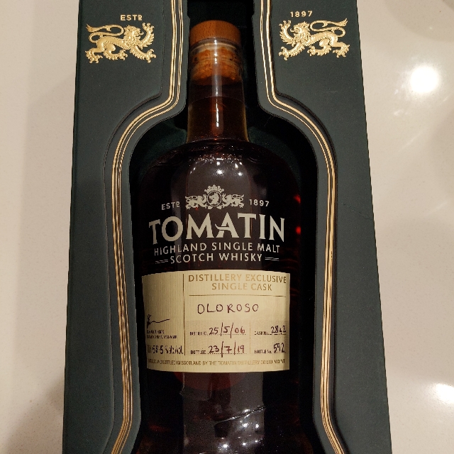 Tomatin Distillery Exclusive Single Cask Oloroso
