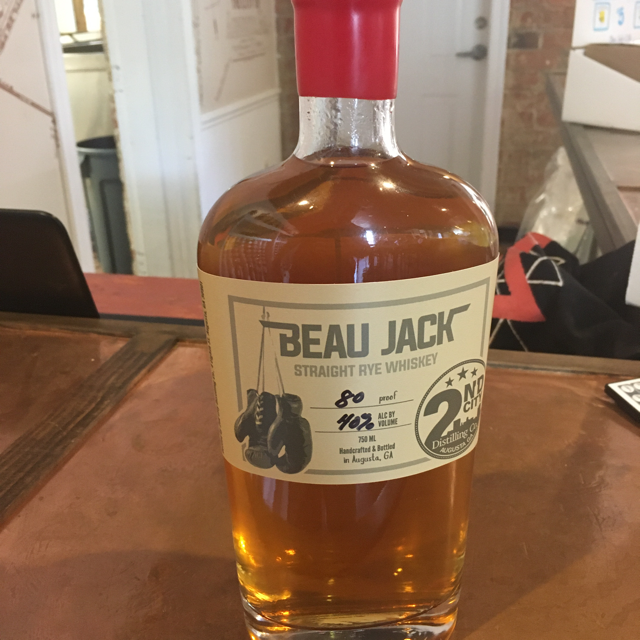 2nd City Beau Jack Rye Whiskey