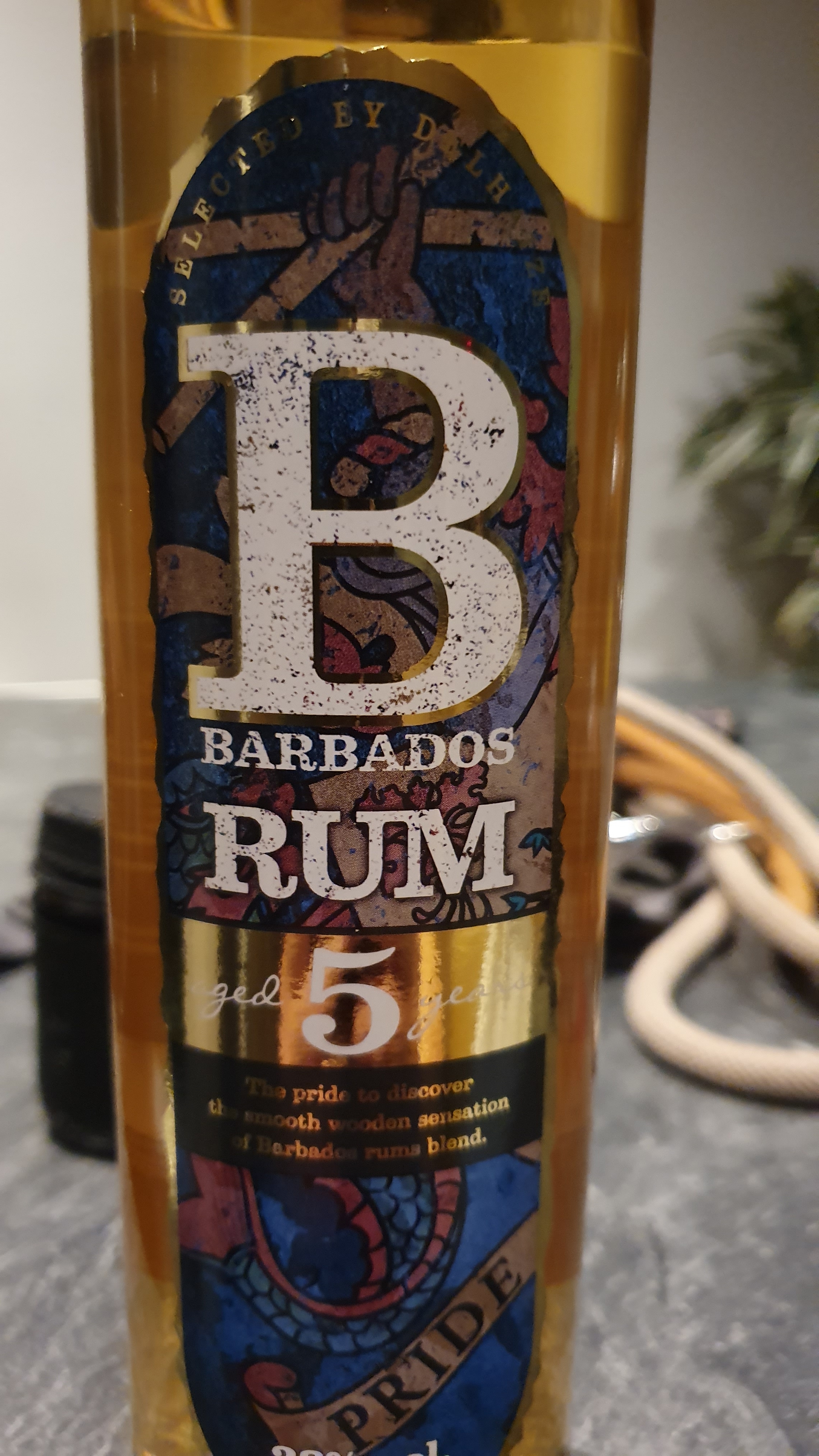 B Barbados rum