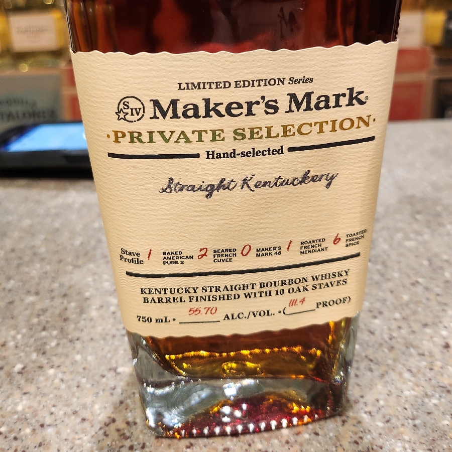 Maker's Mark - Private Selection ("Straight Kentuckery" - Total Wine - 2024)