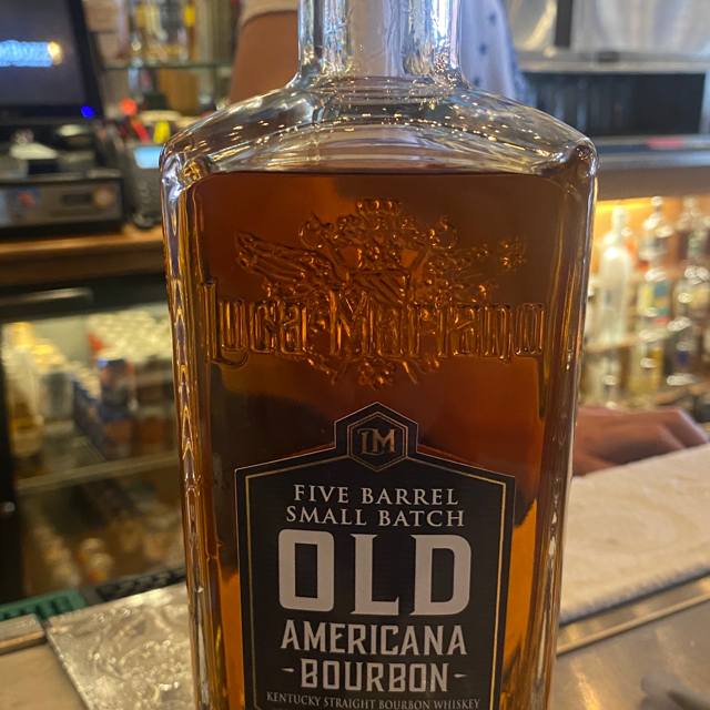 Luca Mariano Five Barrel Small Batch Old Americana