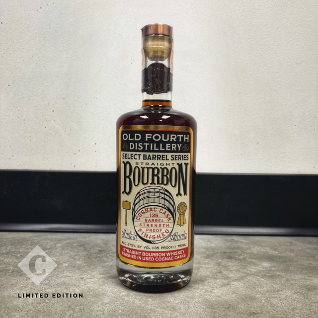 Old Fourth Distillery Barrel Strength Proof Cognac Cask Finished
